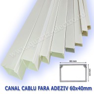 CANAL CABLU 60X40mm