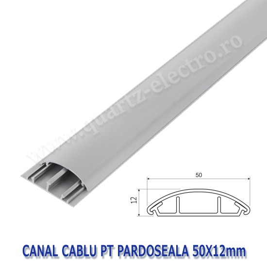 CANAL CABLU PARDOSEALA 50X12MM 