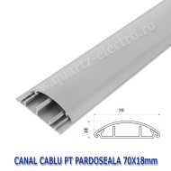 CANAL CABLU PARDOSEALA 70X18MM 