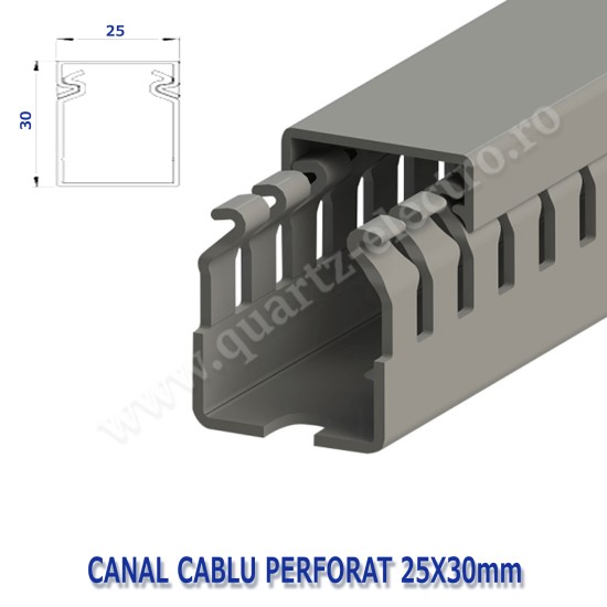 CANAL PERFORAT 25X30