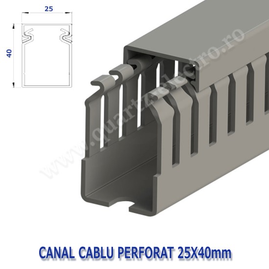 CANAL PERFORAT 25X40 KLEMSAN CANAL PERFORAT 25X40 KLEMSAN