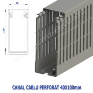 CANAL PERFORAT 40X100