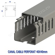 CANAL PERFORAT 40X40 KLEMSAN