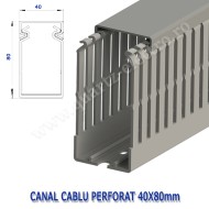 CANAL PERFORAT 40X80 KLEMSAN