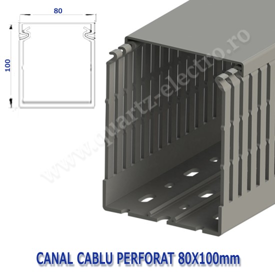 CANAL PERFORAT 80X100 KLEMSAN CANAL PERFORAT 80X100 KLEMSAN