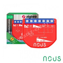 Releu/Comutator pentru cortina/rulouri/usi ZigBee NOUS 
