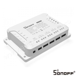 Releu wireless 4 canale 10 Amperi 4CH PRO R3 Wi-Fi control RF 433MHz SONOFF