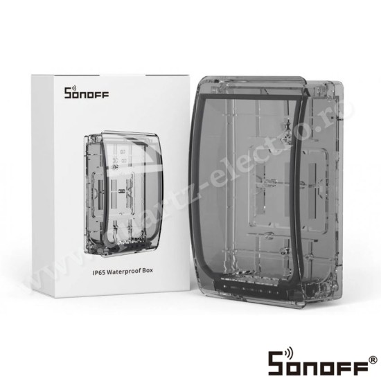 Carcasa rezistenta la apa Box R2 SONOFF Carcasa rezistenta la apa Box R2 SONOFF