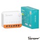 Releu inteligent Wi-Fi Sonoff Mini R4, 10A, 2300W, Programari Control aplicatie Releu inteligent Wi-Fi Sonoff Mini R4, 10A, 2300W, Programari Control aplicatie