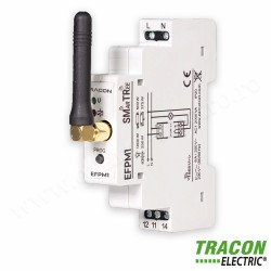 Receptor radio modularcu 1 canal 230V 50Hz 8A 1NO/NC 868.32 MHz Tracon