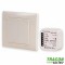Set controler fără fir cu 2 canale si buton de perete 230 V 50 Hz 2x5A 2NO 868.32 MHz TRACON