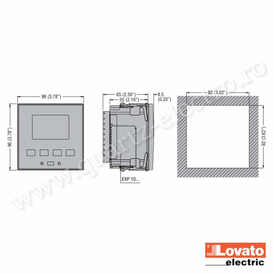 Controler automat al factorului de putere in 5 trepte Lovato Controler automat al factorului de putere in 5 trepte Lovato