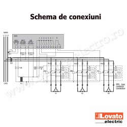 Controler automat al factorului de putere in 5 trepte Lovato Controler automat al factorului de putere in 5 trepte Lovato