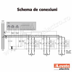 Controler automat al factorului de putere in 8 trepte Lovato Controler automat al factorului de putere in 8 trepte Lovato