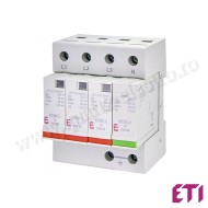 DESCĂRCĂTOR DE SUPRATENSIUNE ETITEC V T2 255/20 3+1 ETI