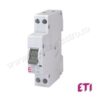 Intrerupator automat curba B 1P+N 6KA 6A ETI