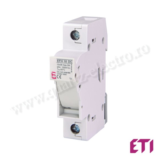Separator de siguranță EFH 10 1P 25A 1000V ETI Separator de siguranță EFH 10 1P 25A 1000V ETI