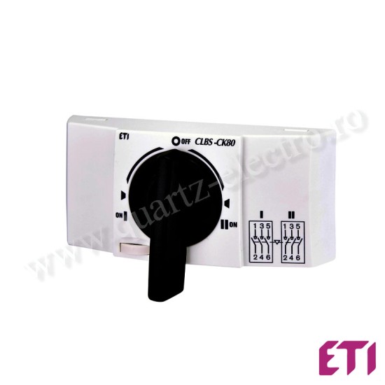 COMUTATOR RETEA 1-0-2 80A 3P CLBS-CK80 ETI COMUTATOR RETEA 1-0-2 80A 3P CLBS-CK80 ETI