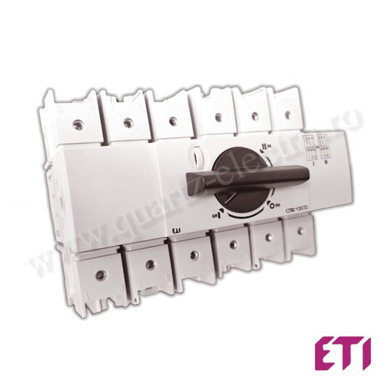 COMUTATOR RETEA 1-0-2 100A 3P CLBS-CK125 ETI COMUTATOR RETEA 1-0-2 100A 3P CLBS-CK125 ETI