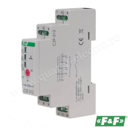Releu protectie tensiune motor control faze trifazat delay 0.5s 3x400VAC 2x5A F&F Releu protectie tensiune motor control faze trifazat delay 0.5s 3x400VAC 2x5A F&F