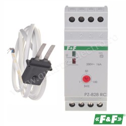 Releu de control nivel 1 prag 230VAC 16A sensibilitate reglabila F&F Releu de control nivel 1 prag 230VAC 16A sensibilitate reglabila F&F