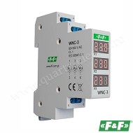 Indicator modular de tensiune trifazat - voltmetru LCD 80-500V F&F