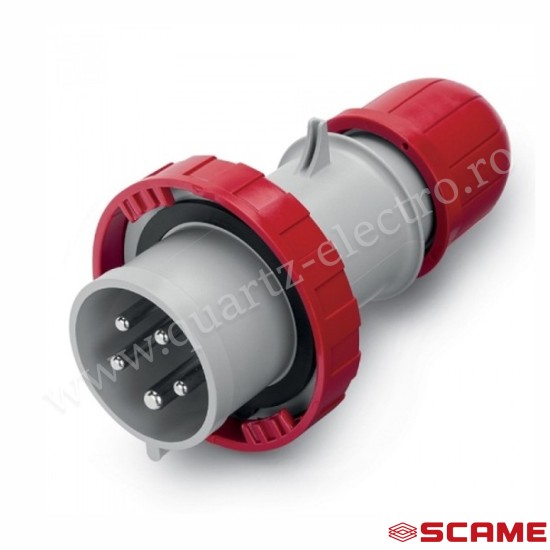 FISA INDUSTRIALA 32A 3P+N+E 346-415V AC IP67 218.3237 SCAME FISA INDUSTRIALA 32A 3P+N+E 346-415V AC IP67 218.3237 SCAME