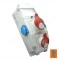 Panou de distributie 2 prize 5 x 16A (400V) 2 prize schuko 16A (230V) IP54