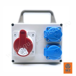 Panou de distributie 1 priza 5x16A (400V) 2 prize schuko 16A (230V) Panou de distributie 1 priza 5x16A (400V) 2 prize schuko 16A (230V)