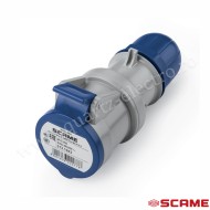 PRIZA INDUSTRIALA 16A 2P+E 200-250V AC IP44 313.1643 SCAME