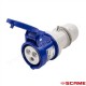 PRIZA INDUSTRIALA 16A 2P+E 200-250V AC IP44 313.1643 SCAME PRIZA INDUSTRIALA 16A 2P+E 200-250V AC IP44 313.1643 SCAME