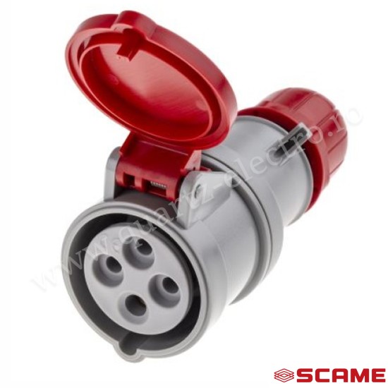 PRIZA INDUSTRIALA 16A 3P+E 380V-415V IP44 313.1646 SCAME