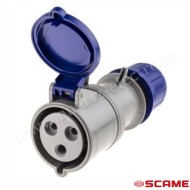 PRIZA INDUSTRIALA 32A 2P+E 200-250V AC IP44 313.3243 SCAME