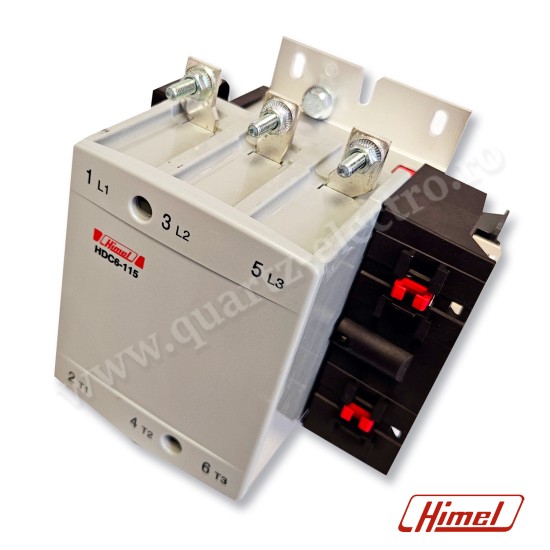 Contactor tripolar 400A bobina 220VAC HIMEL Contactor tripolar 400A bobina 220VAC HIMEL