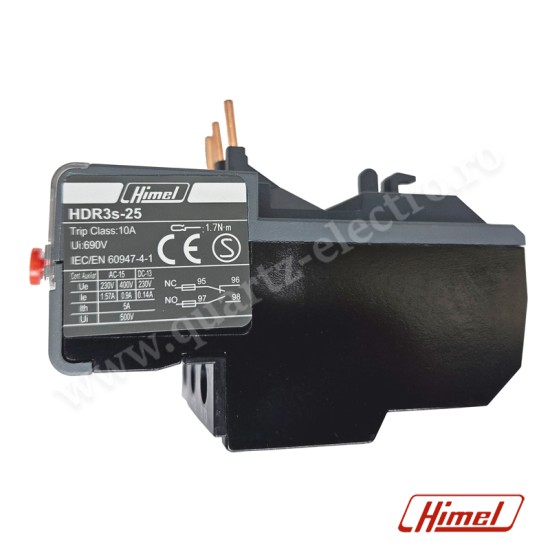 RELEU TERMIC 1,6-2,5 SERIA 3 HDR3s252P5 HIMEL RELEU TERMIC 1,6-2,5 SERIA 3 HDR3s252P5 HIMEL