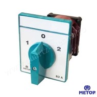 INTRERUPATOR CIRCULAR, POZITIE 1-0-2, 3 POLI - 63A METOP