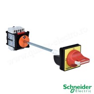 Intrerupator de sarcina  3P 690V 25A Maner Rosu Blocabil Cu Lacat Schneider