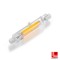 Bec cu LED COB pentru proiectoare R7s 4.5W (≈45w)	lumina alba 4000k Lumen