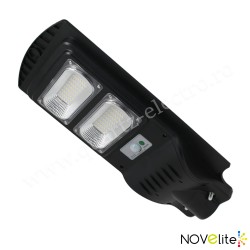 Lampă LED stradală solară senzor 60W 6500K Novelite