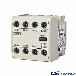 Contact auxiliar frontal 3NO + 1NC UA-4 3A1B LS Contact auxiliar frontal 3NO + 1NC UA-4 3A1B LS