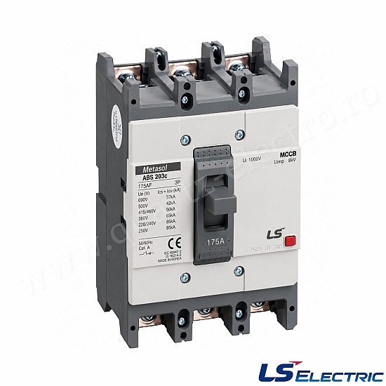 Usol 175A 3P (MCCB) ABS203c LS Usol 175A 3P (MCCB) ABS203c LS