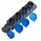 PRELUNGITOR 4 PRIZE SCHUKO CAUCIUC 16A 1P44
