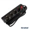 PRELUNGITOR 4 PRIZE, 1,5M, 3X1,5MM2, CU INTRERUPATOR, NEGRU