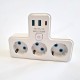 Triplu-stecher 1 intrare 3 ieșiri 2 porturi USB și 1 port Type-C Triplu-stecher 1 intrare 3 ieșiri 2 porturi USB și 1 port Type-C