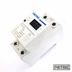 Releu de protecție la supratensiune POVD-60L (40A) POTRIC Releu de protecție la supratensiune POVD-60L (40A) POTRIC