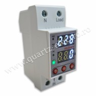 Releu monofazic RD-MVA 63A 2M protectie subtensiune, supratensiune si suprasrcina