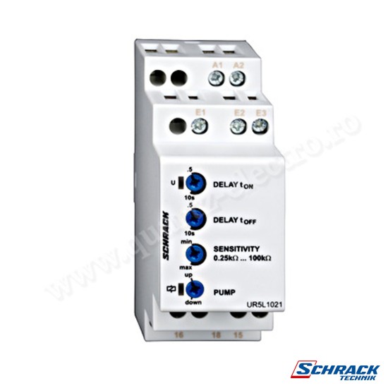 Releu supraveghere nivel lichide 1CC 5A/250V SCHRACK Releu supraveghere nivel lichide 1CC 5A/250V SCHRACK