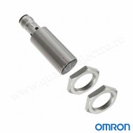 Senzor inductiv nichel-alamă corp scurt M18 ecranat 8 mm CC 3 fire PNP NO conector M12 E2B-M18KS08-M1-B1 OMRON
