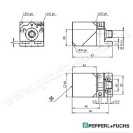 Senzor inductiv Cap senzor bidirecțional și rotativ NO PNP cu filet M12 NBB20-L2-E2-V1 Pepperl+Fuchs