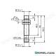 Senzor inductiv PNP NO 0÷8mm 10÷30VDC M12 IP67 200mA NBN8-12GM50-E2-V1 Pepperl+Fuchs